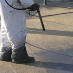 Wilmington protective roof coatings over foam